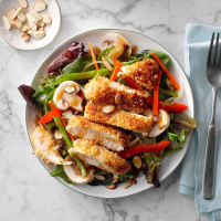 Crispy Asian Chicken Salad Rec pic image