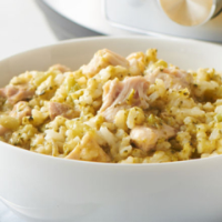 5-Ingredient Cheesy Chicken, Broccoli and Rice – Instant Pot Recipes