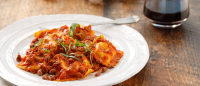 Recipes - Spinach & Ricotta Ravioli with Meat Lovers Sauce ...