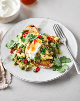 Curried eggs on toast recipe | delicious. Magazine