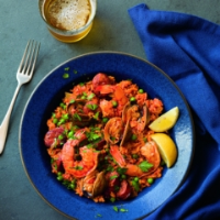 Chorizo & Seafood Paella – Instant Pot Recipes