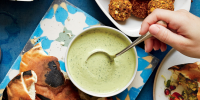 Spiced Green Tahini Sauce Recipe | Epicurious