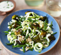 Spiralized broccoli salad recipe | BBC Good Food