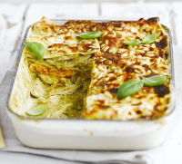 Chicken, squash & pesto lasagne recipe | BBC Good Food