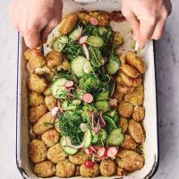 Roast new potato & pickle salad | Jamie Oliver potato recipe