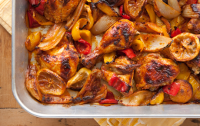 Recipe: Peruvian-Style Roasted Chicken with Sweet Onions | Whole ...