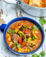 Mexican-Style Meatball Soup for Healthy Comfort Food! | Clean ...