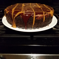 Chocolate Caramel Cheesecake Recipe | Allrecipes