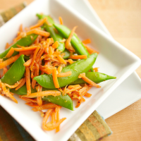 Pea Pod and Carrot Stir-Fry Recipe | EatingWell