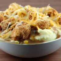 Chicken Mashed Potato Bowl Recipe | MyRecipes