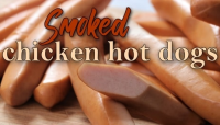 Smoked Chicken Hot Dogs – 2 Guys & A Cooler
