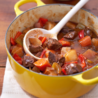 Three-Pepper Beef Stew Recipe | EatingWell