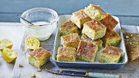 Mary Berry's lemon drizzle traybake cake recipe - BBC Food