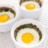 Baked Eggs Florentine | America's Test Kitchen Recipe