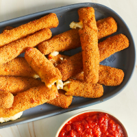 Fried Mozzarella Cheese Sticks Recipe | Allrecipes