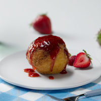 Peanut Butter and Jelly Deep-Fried Ice Cream | Tastemade