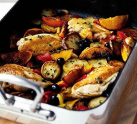 All-in-one chicken traybake recipe | BBC Good Food