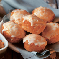 Peach Yogurt Muffins Recipe | Land O'Lakes