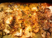 Fish with Marmalade, Sesame, and Broccoli Flowers | Just A Pinch ...