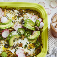 Verde Chilaquiles with Eggs | Allrecipes