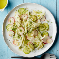Fennel, Radish & Cucumber Salad Recipe | EatingWell