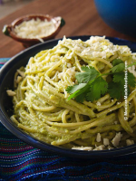 Espagueti Verde (Creamy Poblano Spaghetti) | Mexican Made ...