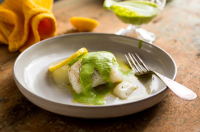 Cod Fillets With Cilantro Yogurt Sauce Recipe - NYT Cooking