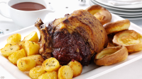 Roast beef with Yorkshire puddings recipe - BBC Food