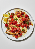 Swordfish Steaks with Cherry Tomatoes and Capers Recipe | Bon ...