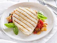 Swordfish with Tomatoes and Capers Recipe | Ina Garten | Food ...
