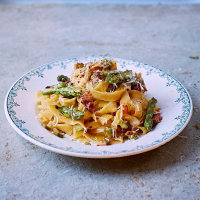 Asparagus Tagliatelle | Pasta Recipes | Jamie Oliver Recipes