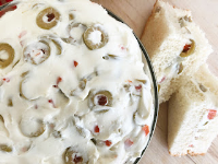 Savory Cream Cheese & Olive Spread - Southern Mom Loves