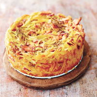 Carbonara cake recipe | Jamie Oliver pasta recipes