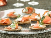 Blini with Smoked Salmon Recipe | Ina Garten | Food Network