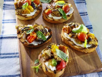 Grilled Eggplant Bruschetta Recipe | Kardea Brown | Food Network