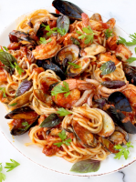 Frutti di Mare Recipe - Seafood Spaghetti • CiaoFlorentina