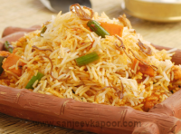 How to make Vegetable Biryani, recipe by MasterChef Sanjeev ...