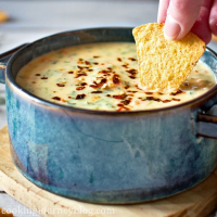 Chile Con Queso - Mexican Cheese Dip Recipe - Cooking Journey ...