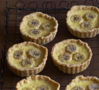 Banana custard tarts recipe | BBC Good Food
