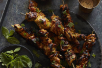 Moroccan Chicken Skewers - What's Gaby Cooking