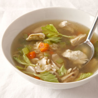 Chicken Stock and Chicken Noodle Soup Recipe | MyRecipes