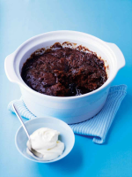 Self-saucing chocolate pudding recipe | delicious. magazine