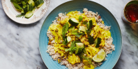 Persian Chicken with Turmeric and Lime Recipe | Epicurious