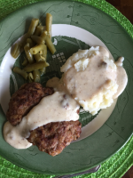 Country Fried Hamburger Steaks With Gravy Recipe - Food.com