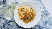 Anchovy Pasta With Garlic Breadcrumbs Recipe | Bon Appétit