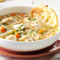 Mediterranean Chicken Orzo Soup Recipe: How to Make It
