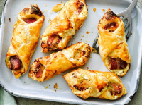 Cheese & bacon turnovers recipe | BBC Good Food