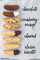Classic Biscotti Recipe - 4 Ways - Kristine's Kitchen
