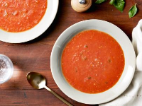 Roasted Tomato Basil Soup Recipe | Ina Garten | Food Network