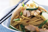 Sesame Noodles with Chicken Recipe | Food Network Kitchen ...